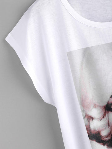 Pattern Print Tee