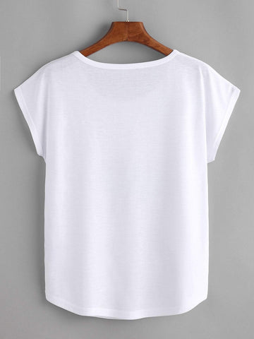 Pattern Print Tee