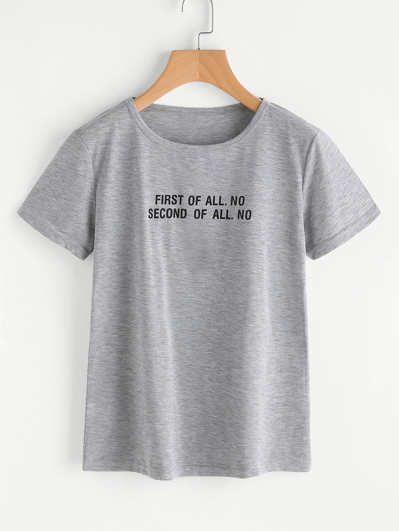 Slogan Graphic Tee
