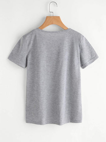 Slogan Graphic Tee