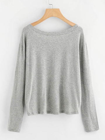 Twist Front Multiway Tee