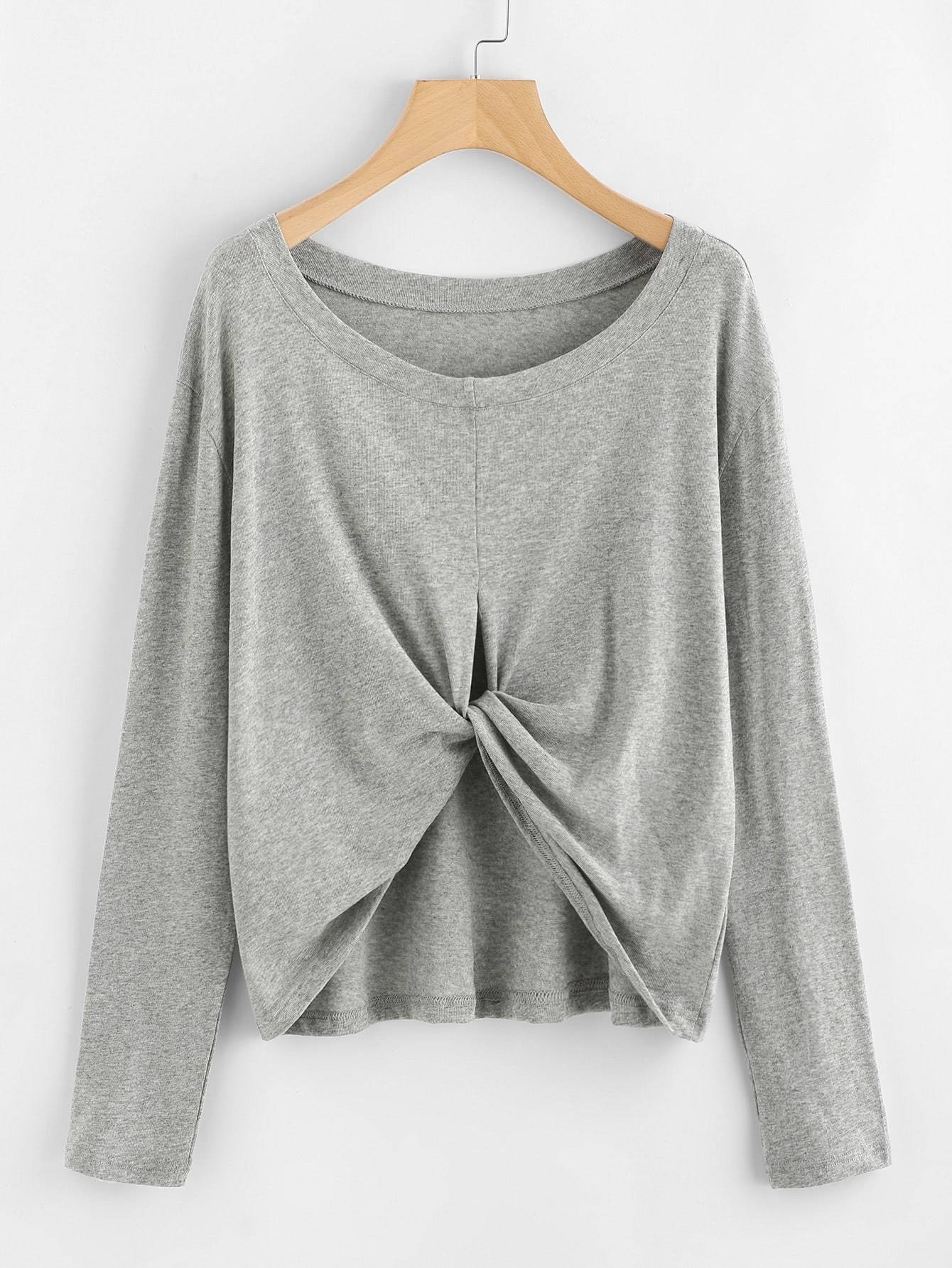 Twist Front Multiway Tee