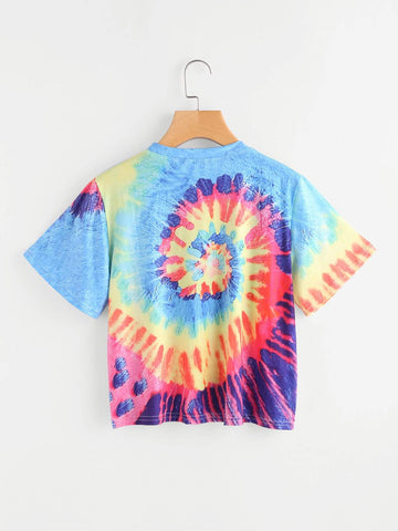 Alien Print Water Colour Tee