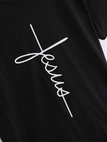 Letter Graphic Tee