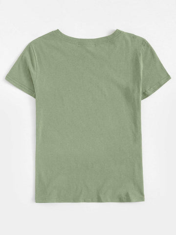 Slogan Graphic Tee