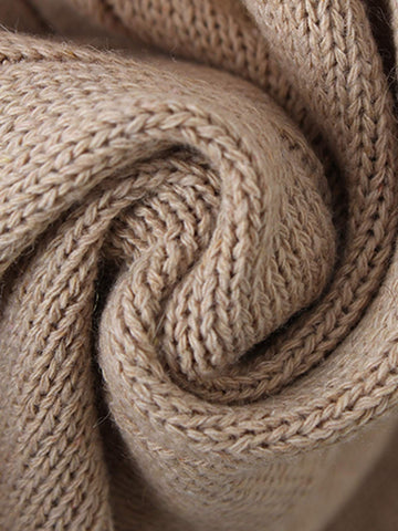 Cable Knit Raglan Sleeve Jumper Dress