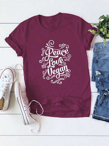 Slogan Graphic Tee
