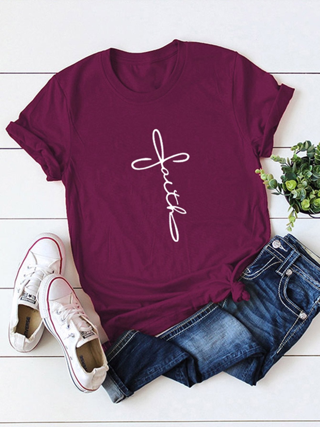 Letter Graphic Tee