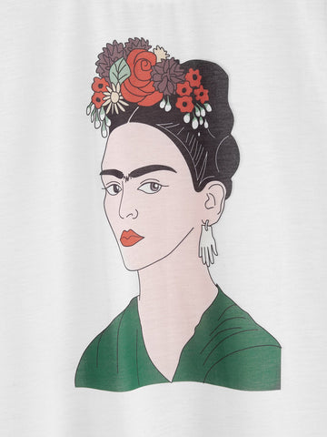 Figure Print Tee