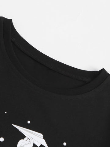 Astronaut Print Tee