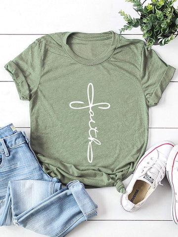 Letter Graphic Tee