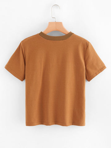 Cartoon Portrait Graphic Tee