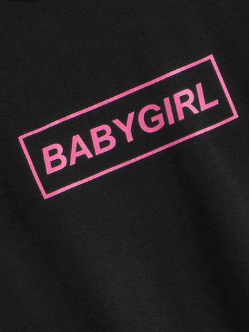 Letter Print Tee