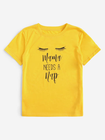 Slogan Graphic Tee