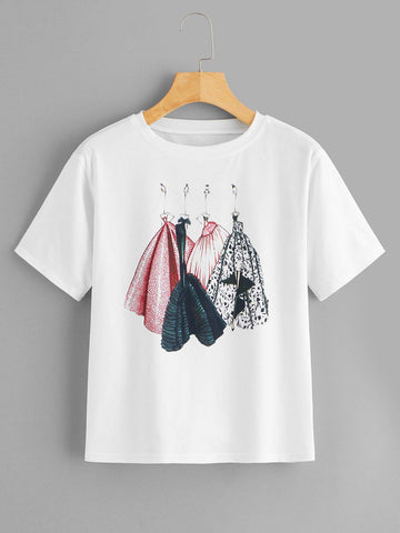 Figure Graphic Tee