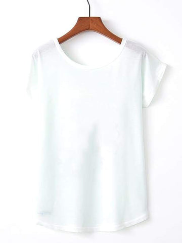 Letter And Panda Print Tee