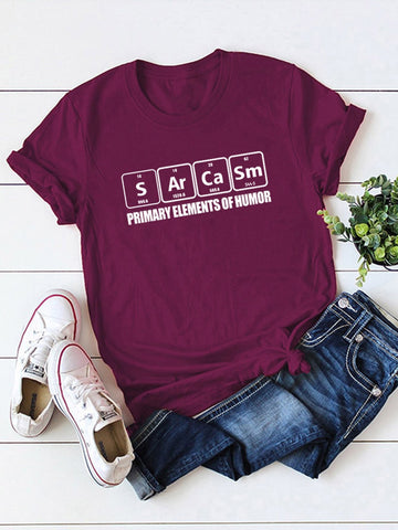 Letter Graphic Tee
