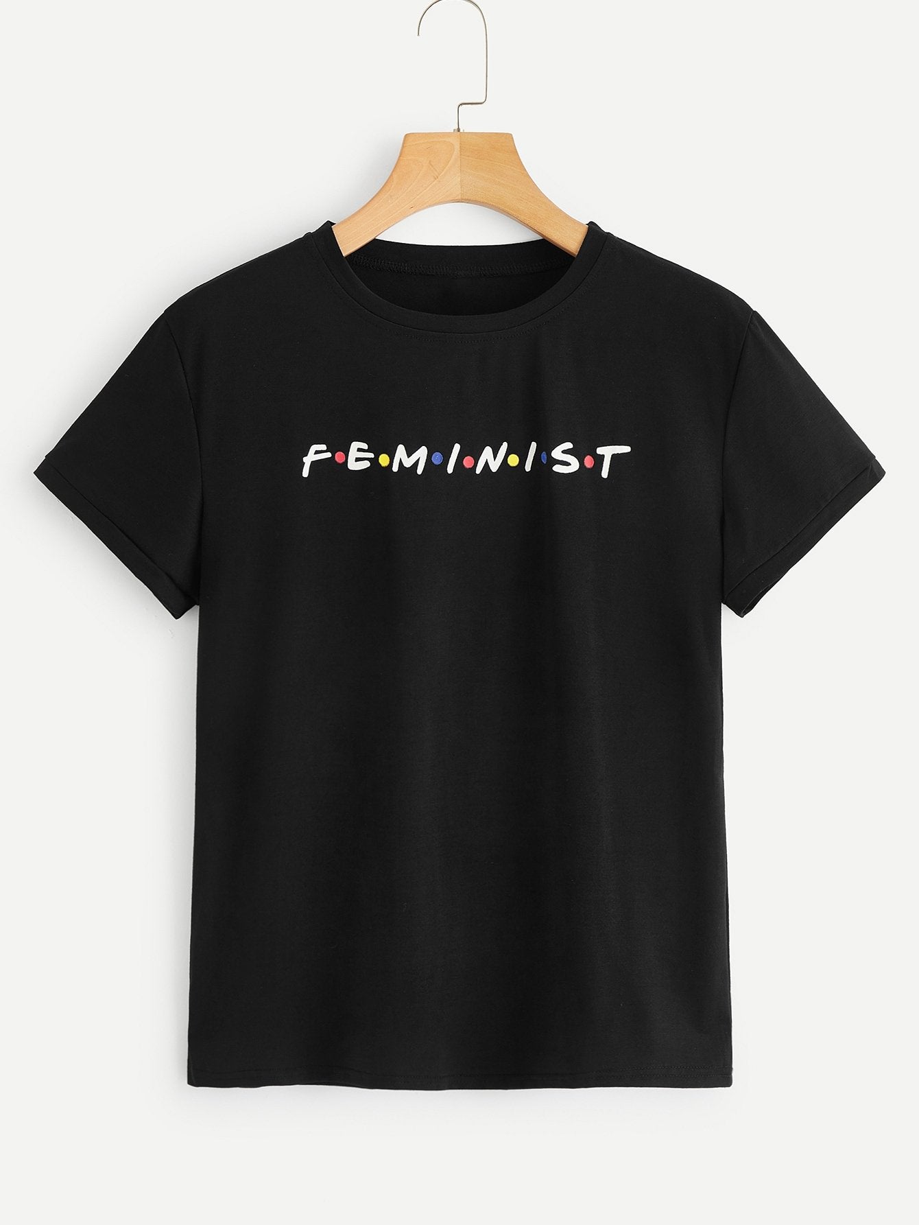 Letter Print Tee