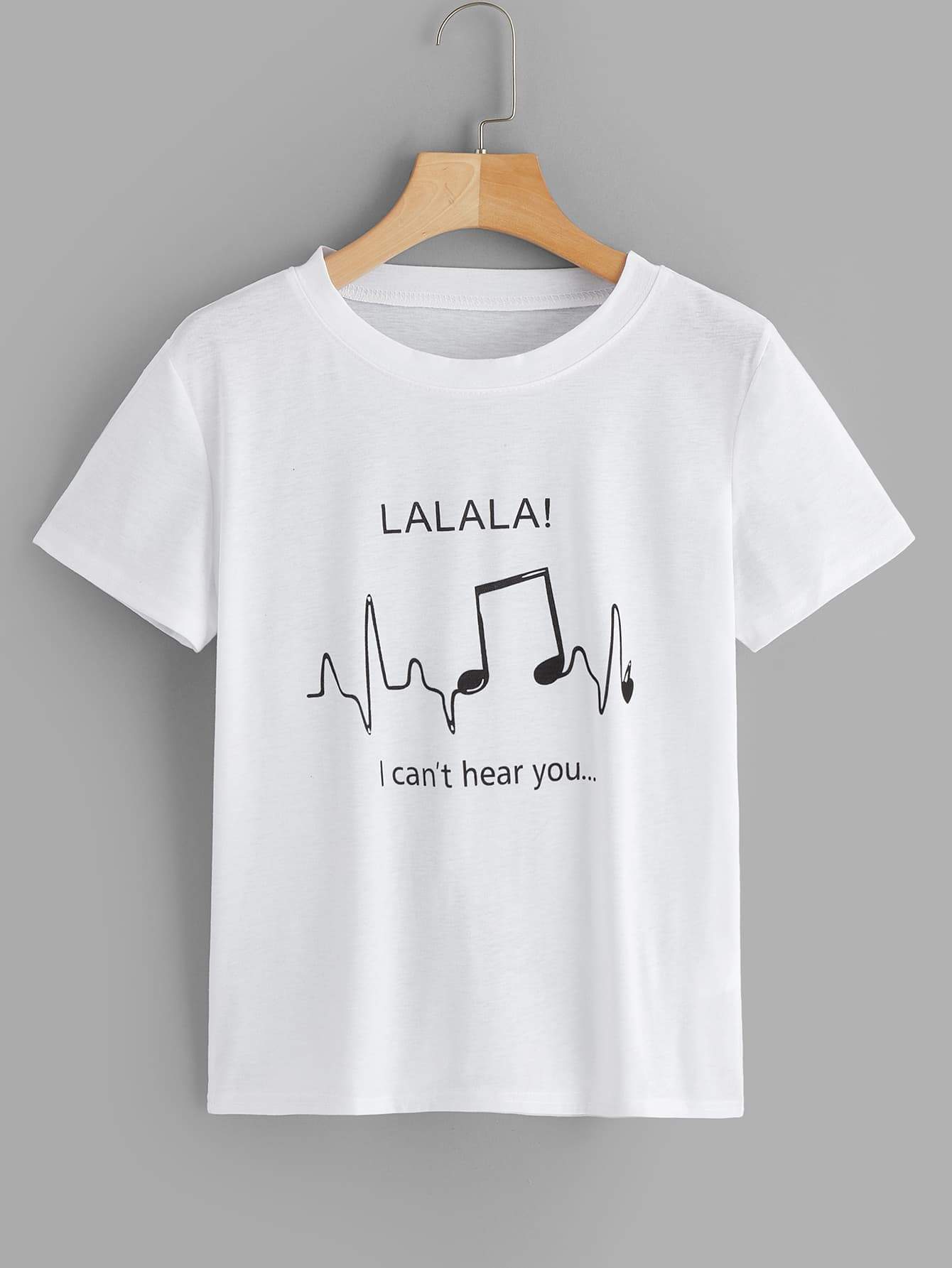 Letter Graphic Tee