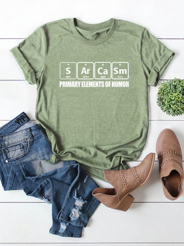 Letter Graphic Tee