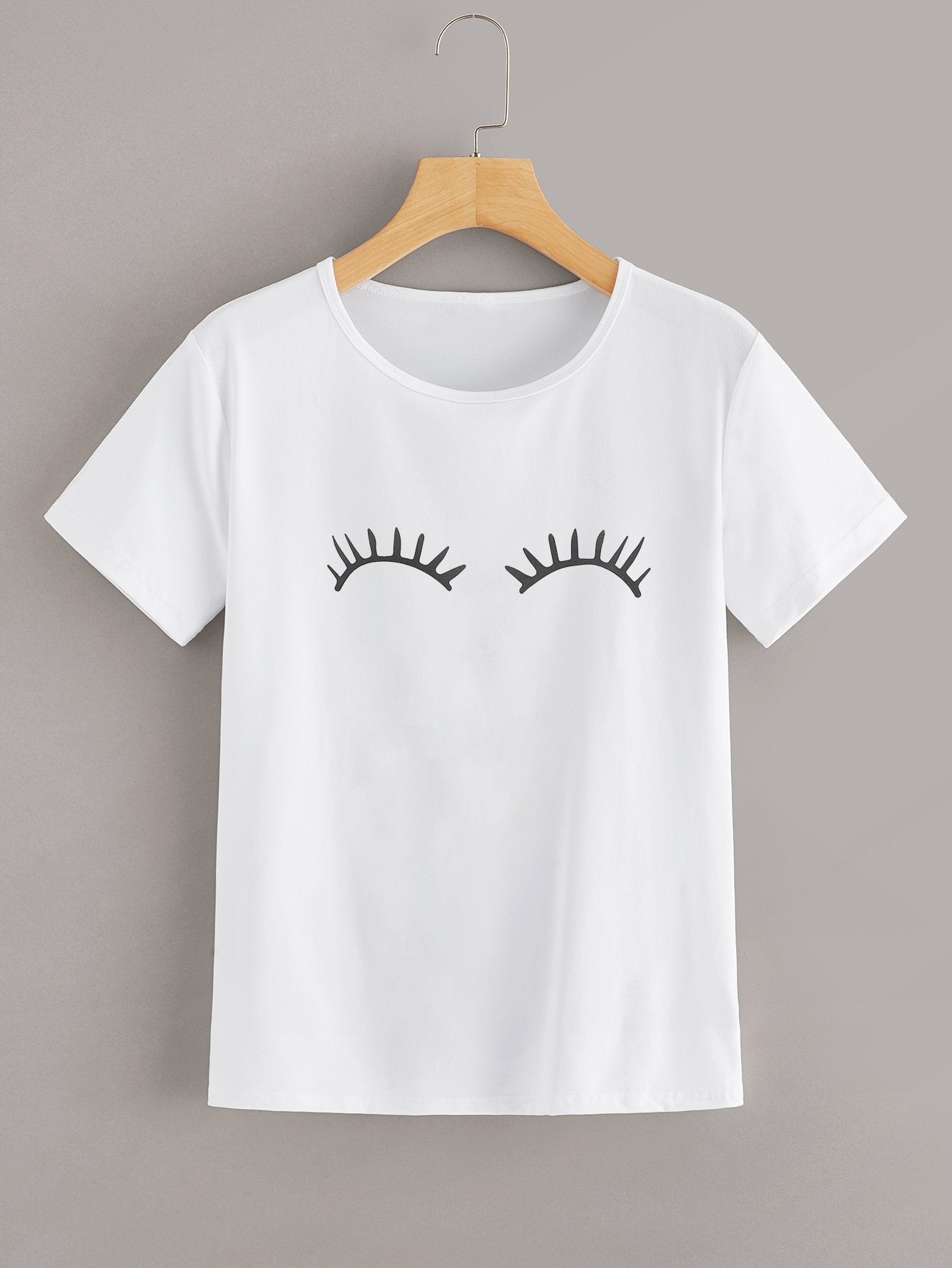 Eyelash Print Tee