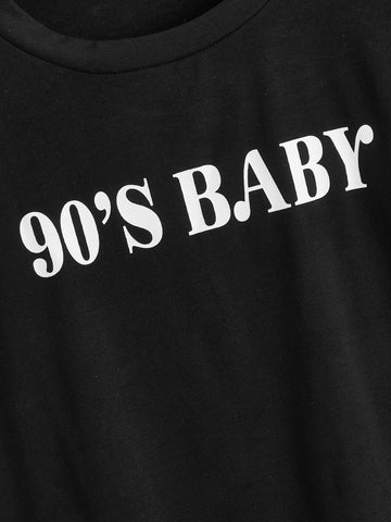 Slogan Graphic Tee