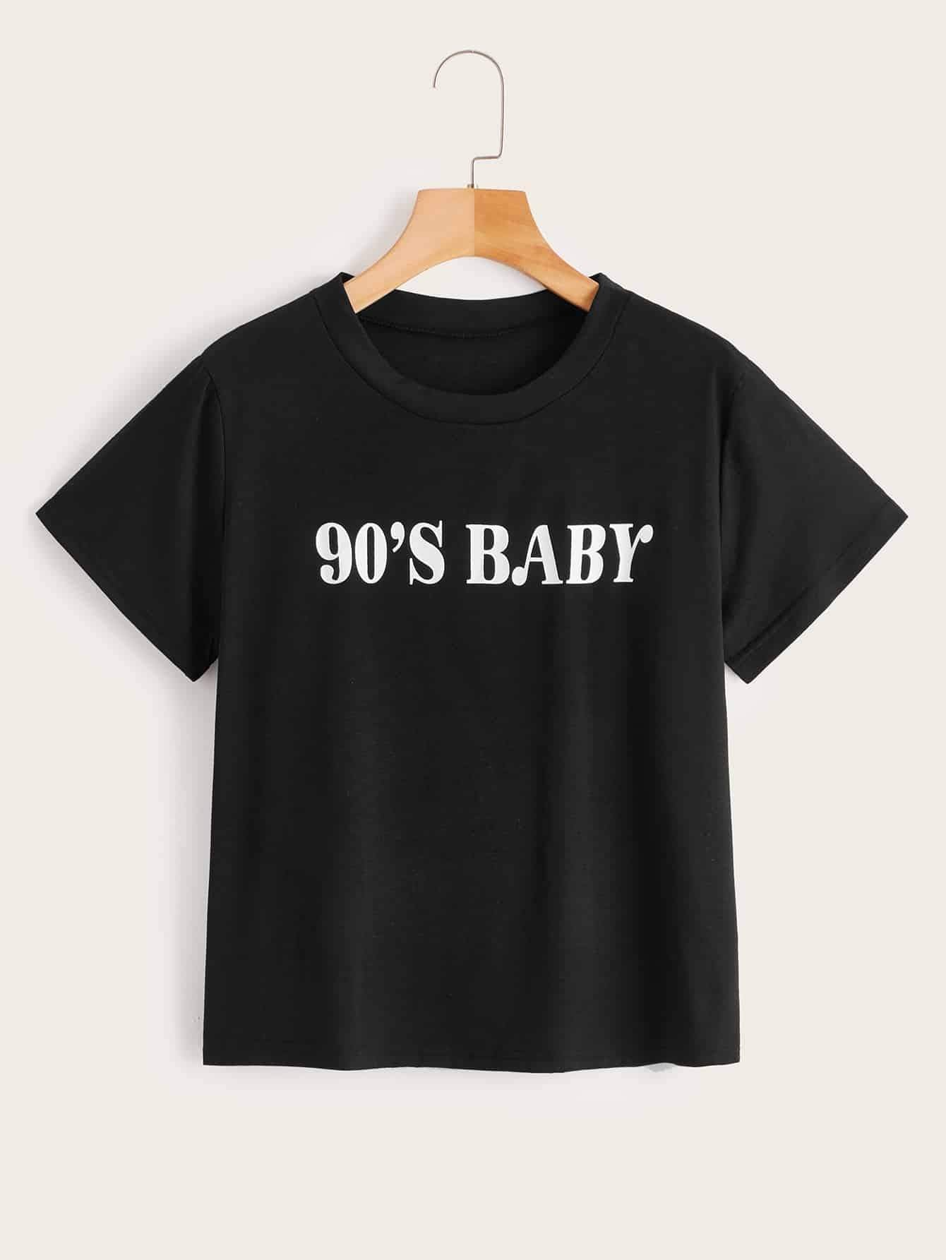 Slogan Graphic Tee