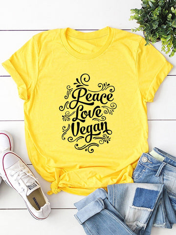 Slogan Graphic Tee
