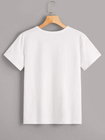 Letter Fist Print Tee