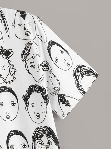 Random Figure Graphic Tee