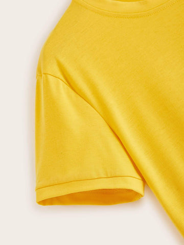 Letter Print Tee