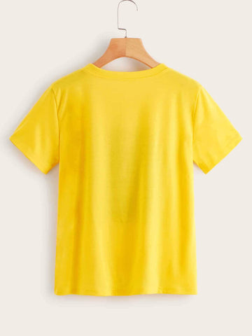 Slogan Graphic Tee