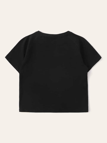 Letter Graphic Tee