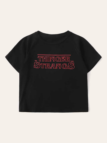 Letter Graphic Tee