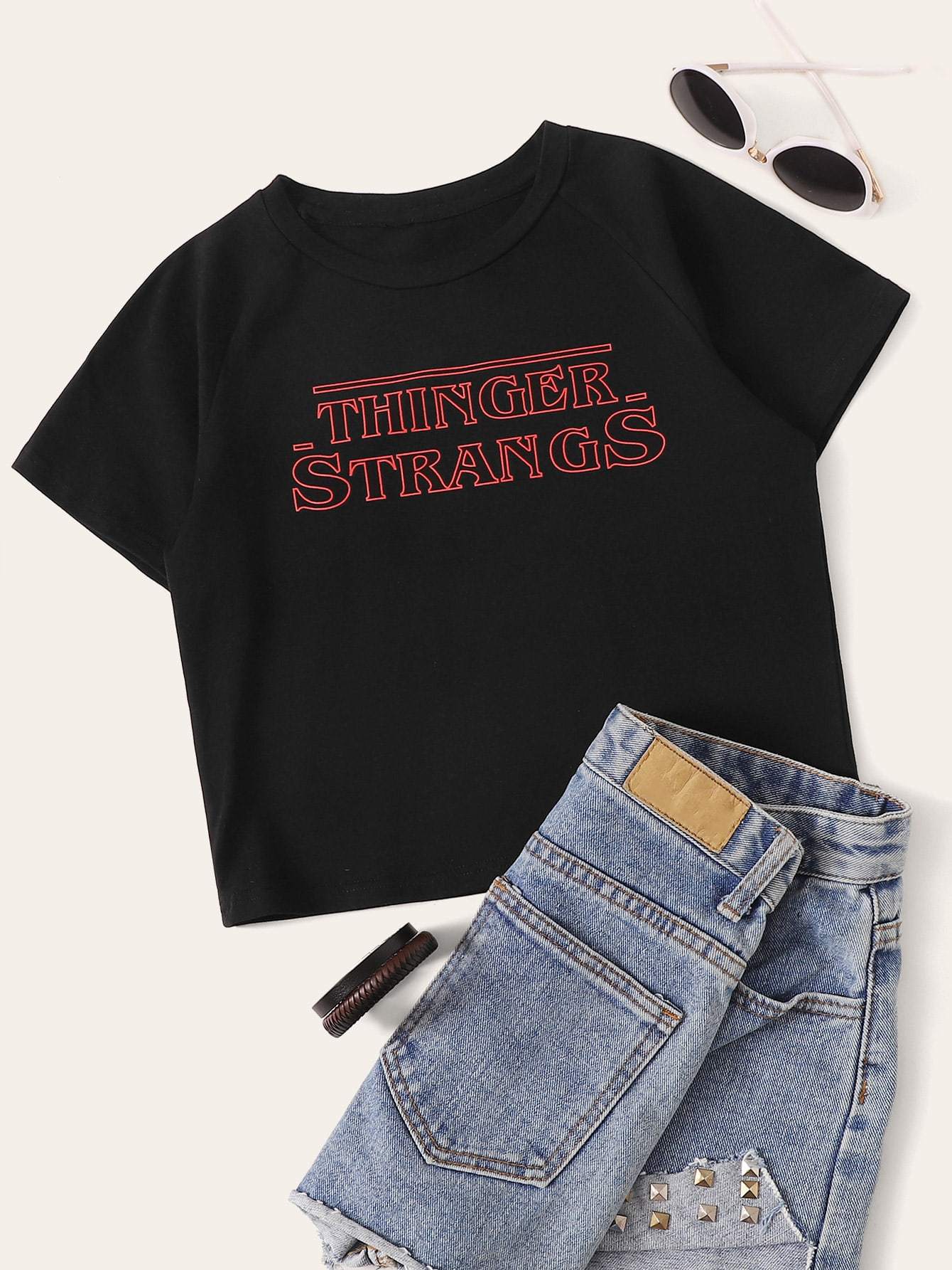 Letter Graphic Tee