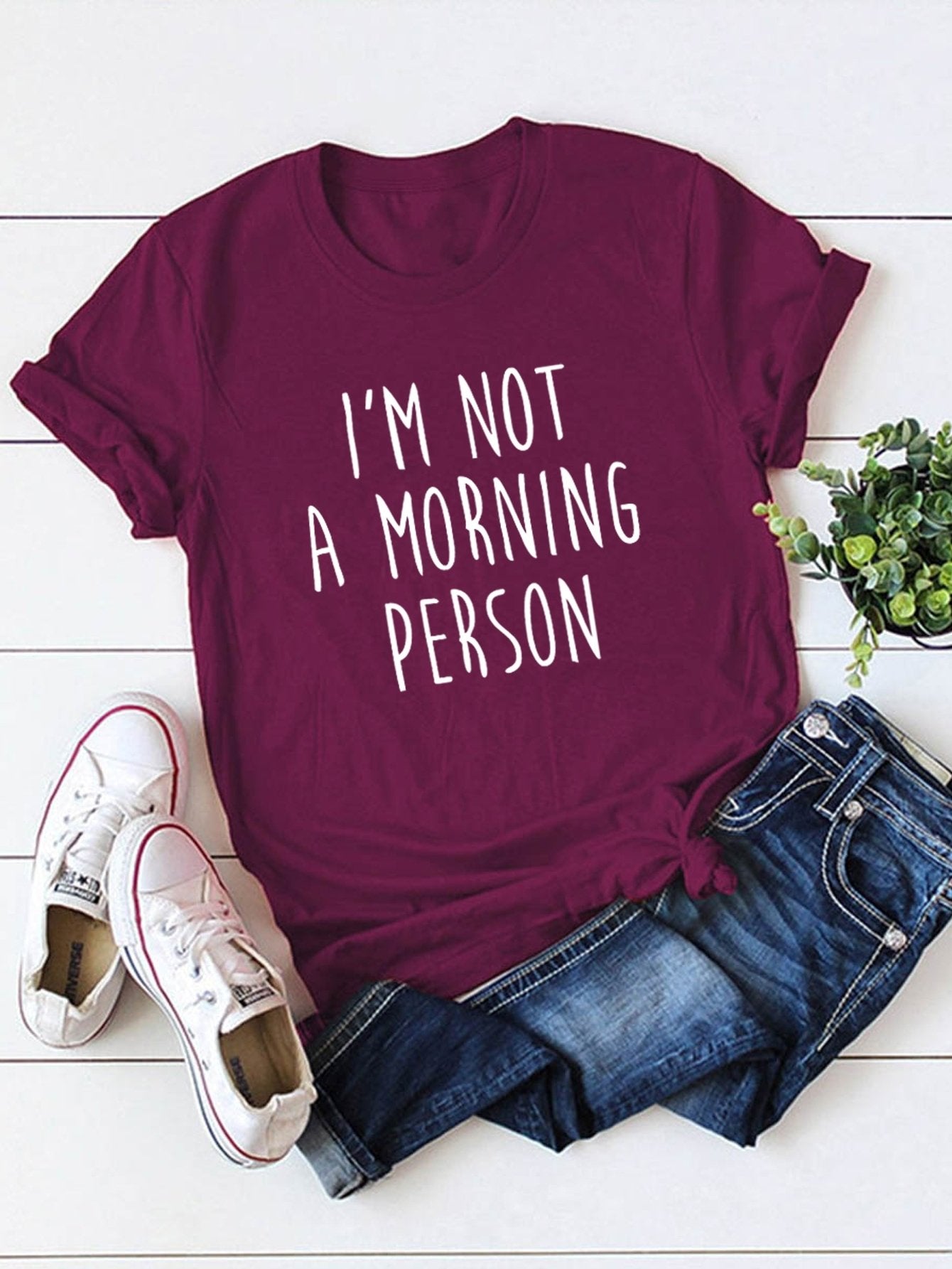 Slogan Graphic Tee