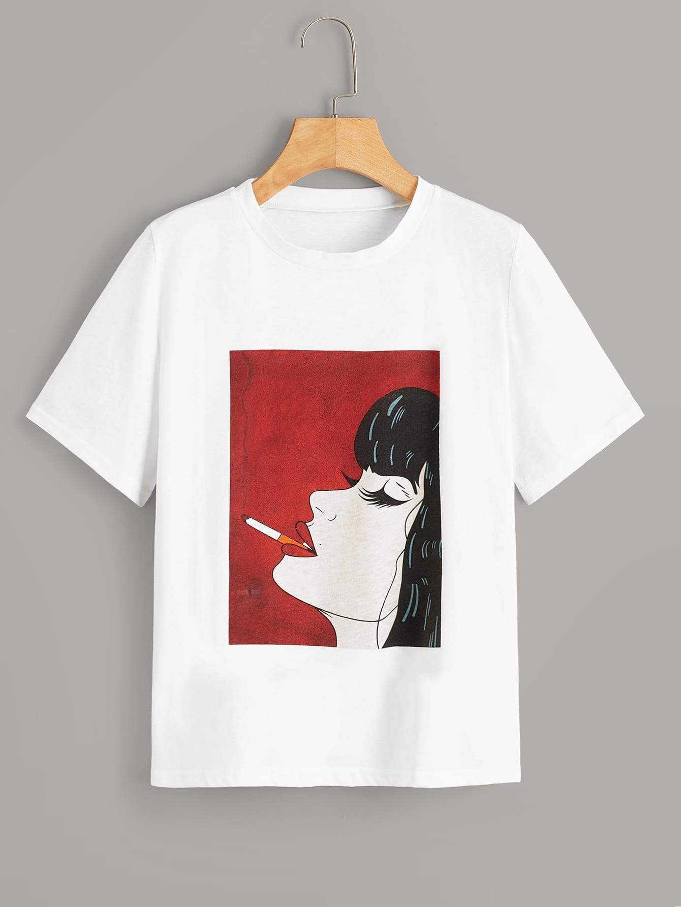 Figure Graphic Tee