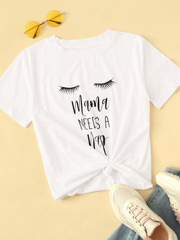 Slogan Graphic Tee