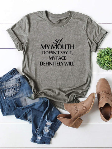 Letter Graphic Tee