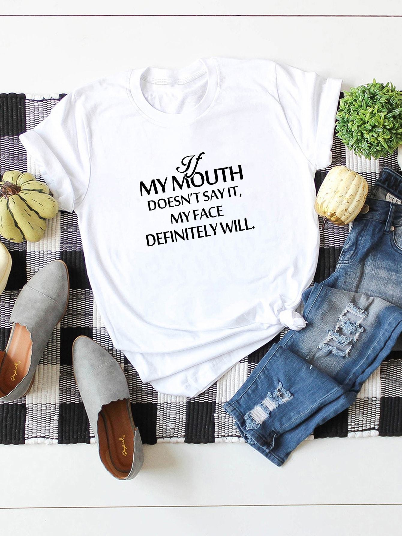 Letter Graphic Tee