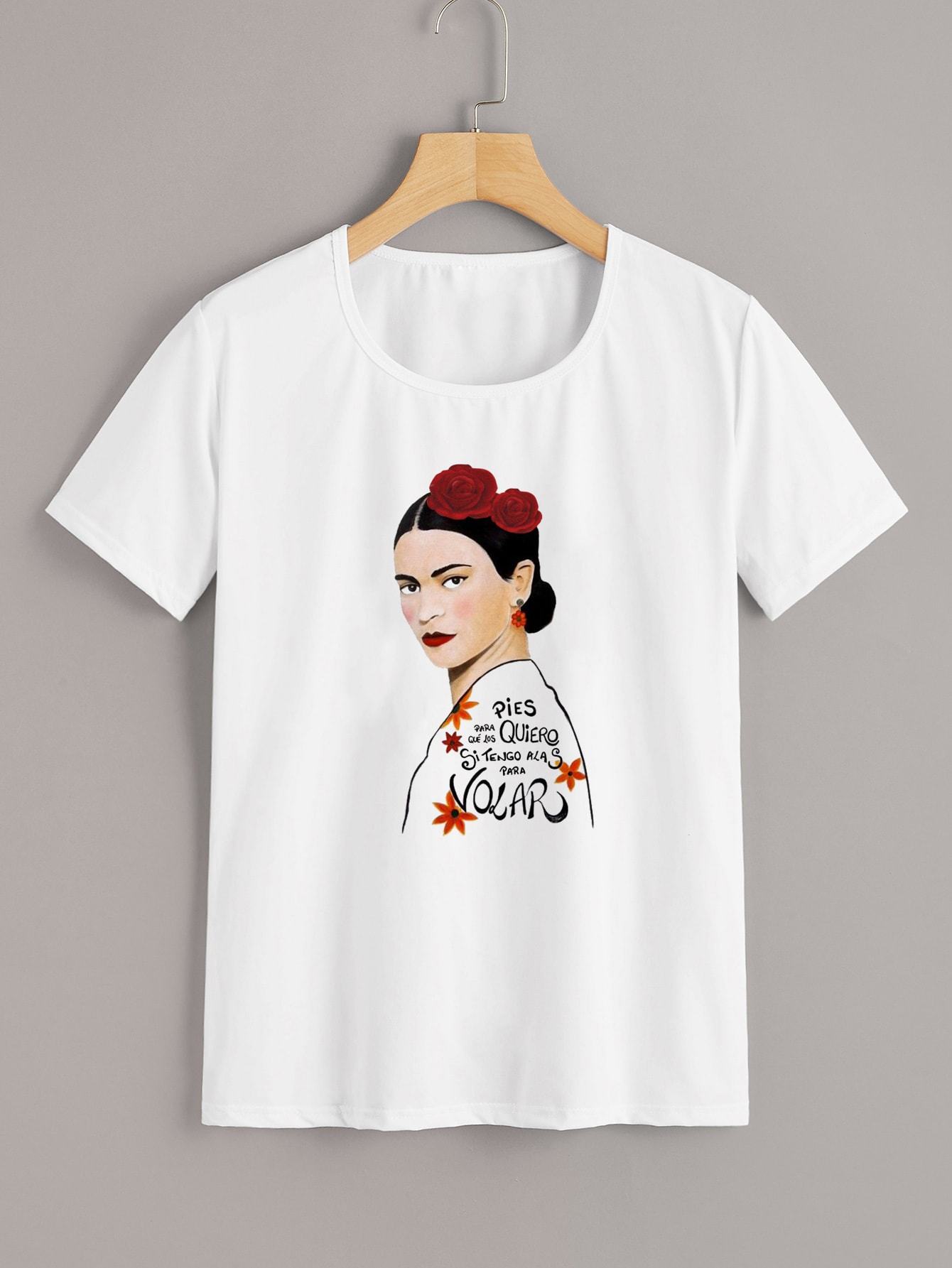 Figure Graphic Tee