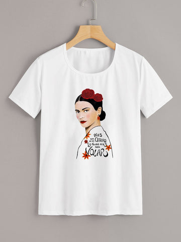 Figure Graphic Tee