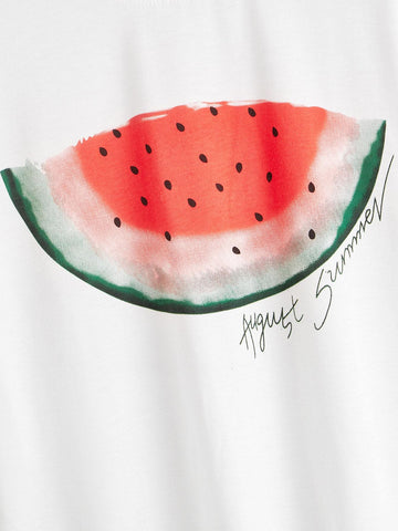 Watermelon Print Tee
