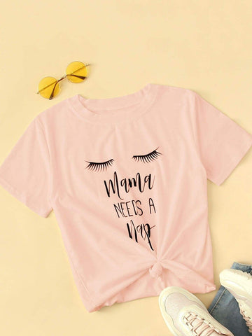 Slogan Graphic Tee