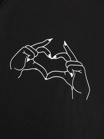 Gesture Print Tee