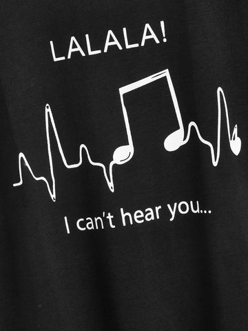 Letter Graphic Tee