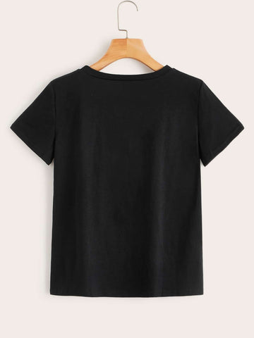 Letter Graphic Tee