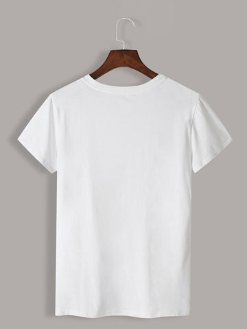 Letter Graphic Tee