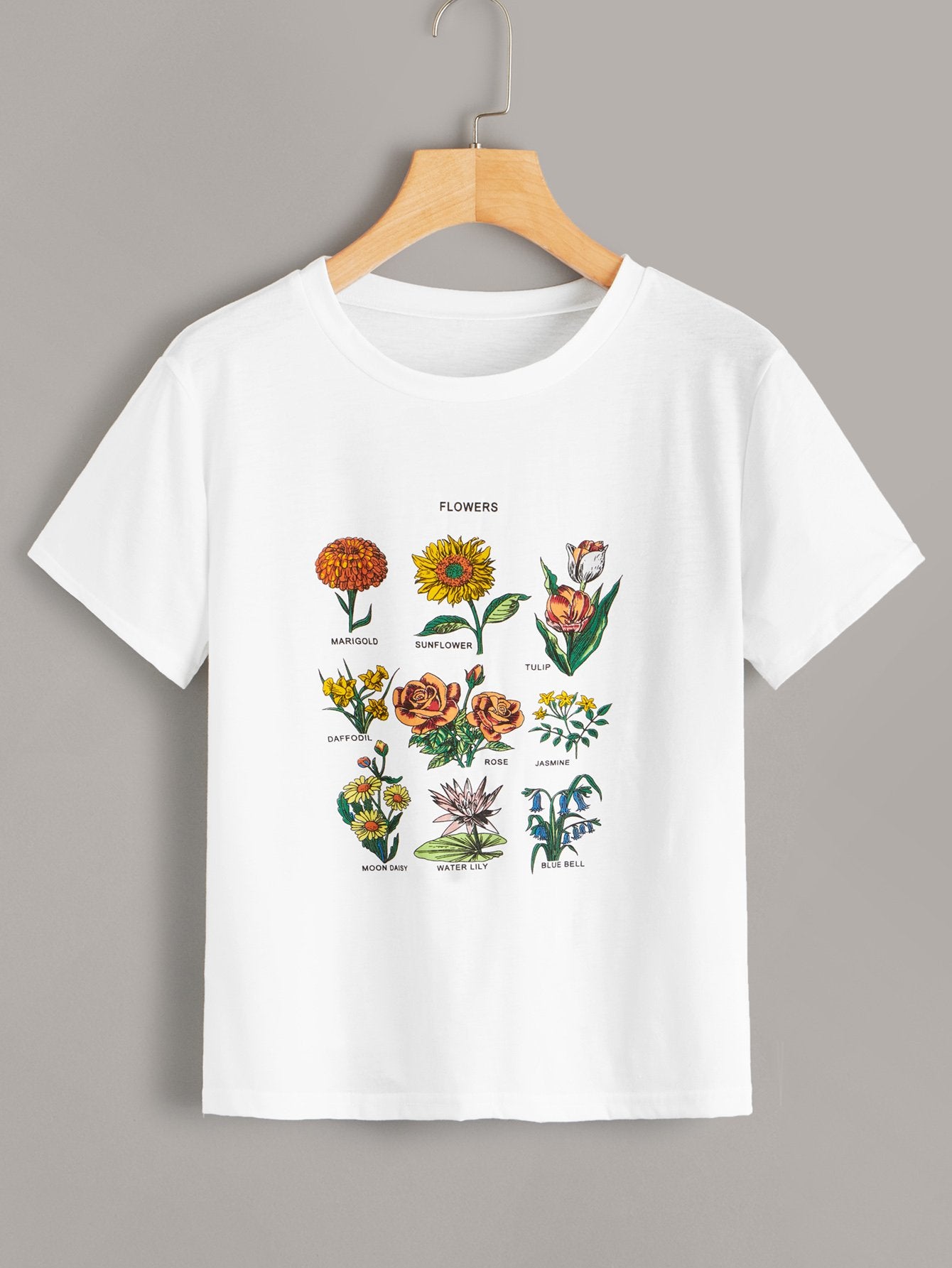 Floral Print Tee