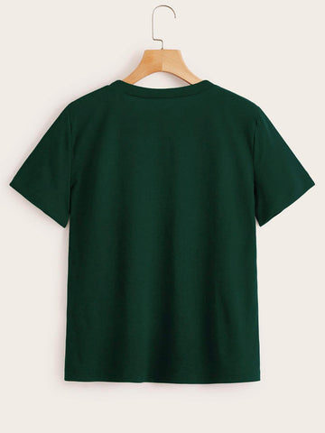 Gesture Print Short Sleeve Tee
